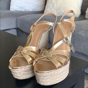 Gold Wedges(FashionNova)